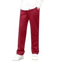 Nskgu Boys Dress Pants School Uniform Golf Pants for Boys Twill Chino Pant Straight Leg Pants