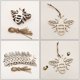 thumbnail image 3 of EeaseMX 20 piezas de colgantes artesanales de rebanadas de madera huecas con temática de abejas, 3 of 7