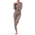 thumbnail image 5 of Fruit of the Loom Women's and Women's Plus Long Underwear Waffle Thermal Union Suit, 5 of 13