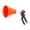 Red round mouth, variant on Adjustable Engine Oil Filling Funnel Tool,Auto Motorbike Quick Gasolines Oil Refueling Filling Equipment Set