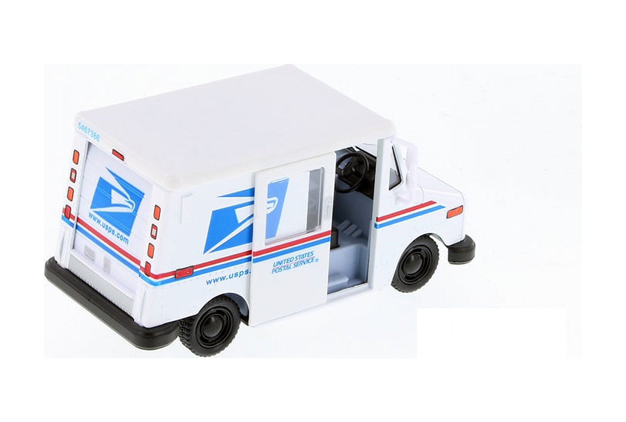 toy mail truck with doors that open