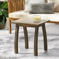 thumbnail image 3 of Llinc Store Outdoor Acacia Wood Accent Side Table, 200LBS Load Bearing Weather-Resistant Rectangular End Table for Patio, Garden, and Living Room, 3 of 10