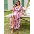 thumbnail image 4 of Vestido EYWOL Wedding Guest Spring 2025 con estampado floral rosa, 4 of 9