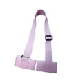 thumbnail image 4 of DYNWAVECA Sangle de Support de Ski Réglable Idéale pour Familles Hommes Femmes et Enfants Adultes Sangle de Support de Ski Nylon Résistant à l'Usure Ceinture de Fixation Rose, 4 of 10