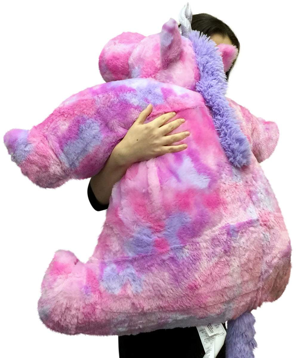 giant stuffed unicorn pillow