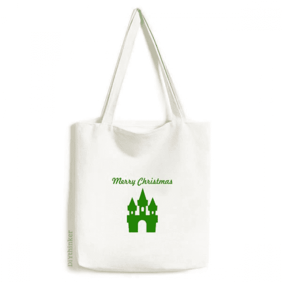 mas Castle Fairy Tale Magic Tote Canvas Bag Shopping Satchel Casual Handbag