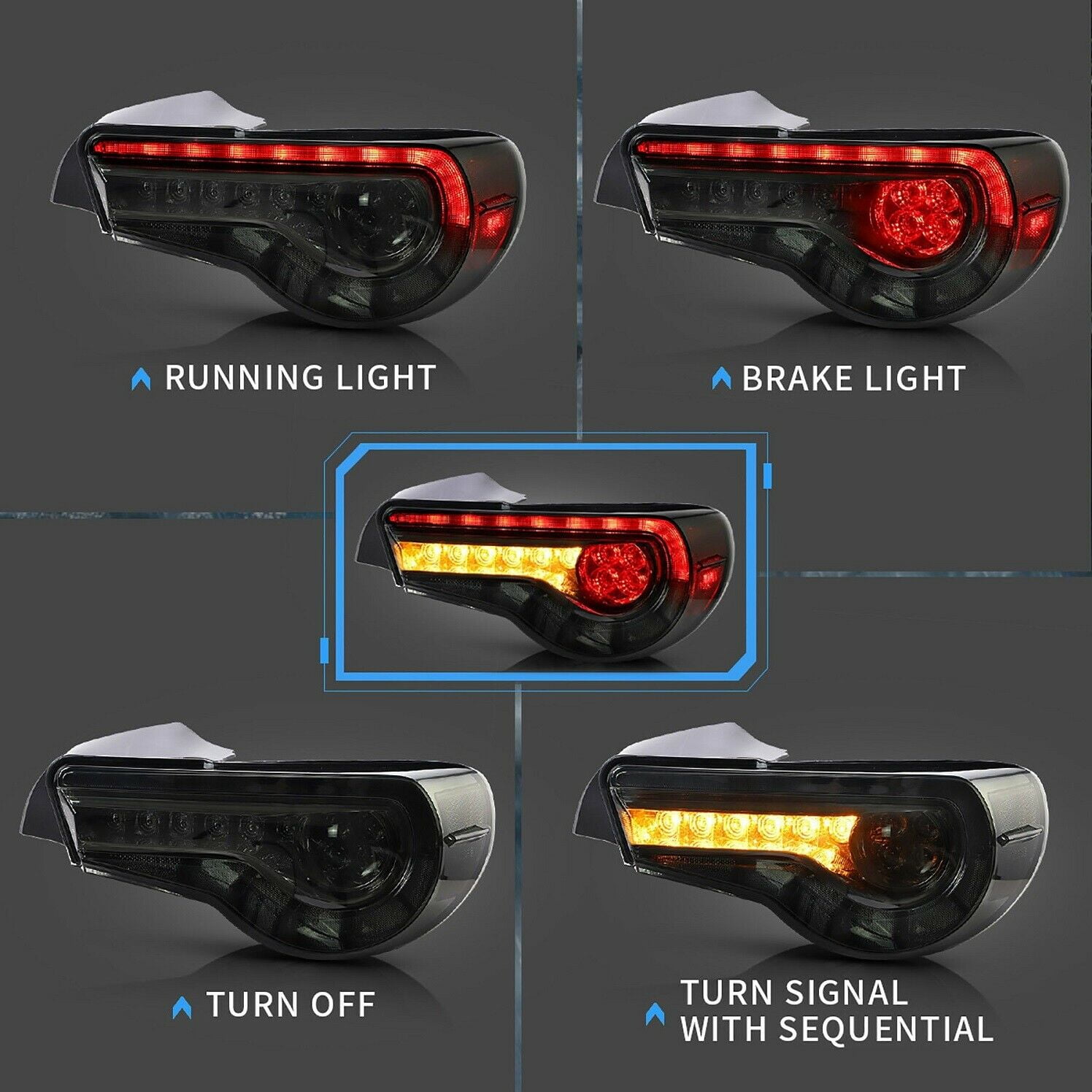 gt86 sequential lights
