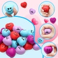 thumbnail image 4 of Adeeing 28 Pack Valentine Heart Shape Stress Ball with Cards Stress Relief Squeeze Toys for Kids Valentine Party Favors Classroom Prize Supplies, 4 of 7