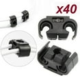 thumbnail image 3 of Essential Accessory 40 Pcs Black Brake Line Holder for For SKODA A4 S4 A6, 3 of 3