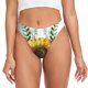 thumbnail image 1 of Balery Sunflowers (2) Tangas de Algodón para Mujer con Estampado – Ropa Interior Sexy, Transpirable, G-string-4X-Large, 1 of 6
