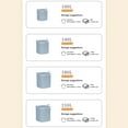 thumbnail image 3 of Bxaolu 100L Extra Large Blanket Storage Bags Breathable Clothes Storage Containers for Comforter Bedding Pillow Sheet Sweater, Reinforced Handles (Blue, 1PACK), 3 of 8