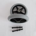 thumbnail image 4 of kurtrusly Roue avant de Fauteuil Roulant en PVC Robuste 6 Pouces Lisse pour Accessoires de Roller, 4 of 8