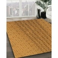 thumbnail image 3 of Ahgly Company Machine Washable Indoor Rectangle Transitional Mahogany Brown Area Rugs, 6' x 9', 3 of 7