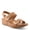 TAN, variant on Oceanway-Lux Women’s Wedge Sandal with Pearlized Style & Comfort