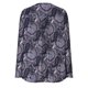 thumbnail image 5 of ICHUANYI Clearance Women Loose Casual Button Printed Large Long Sleeved Top(Navy, XXL) ICHUANYI WER2023081513212, 5 of 6