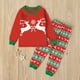 thumbnail image 4 of Conjunto de pijama navideño para niños, conjunto navideño de dos piezas para niños y niñas, 4 of 5