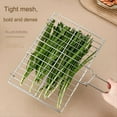 thumbnail image 2 of Flat Braai Grid Securely Holds Food for Grilling Outdoor Cooking Barbecue BBQ S, 2 of 4