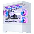 thumbnail image 2 of Hoengager Ocean Park Gaming PC-AMD Ryzen 7 5700X3D 8-Core 3.0 GHz AMD 3D V-Cache- GeForce RTX 4060 Ti 8G - 32GB DDR4 3200MHz - 1TB PCIe +2TB SATA SSD -Bluetooth, WIFI, HDMI- Windows 11 Pro Desktop, 2 of 8