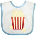 thumbnail image 3 of Inktastic Popcorn Movie Treat Boys or Girls Baby Bib, 3 of 4