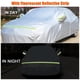 thumbnail image 3 of Funda para coche Fundas completas con cremallera en el asiento del conductor Tira reflecta Abanopi Guardapolvo, 3 of 7
