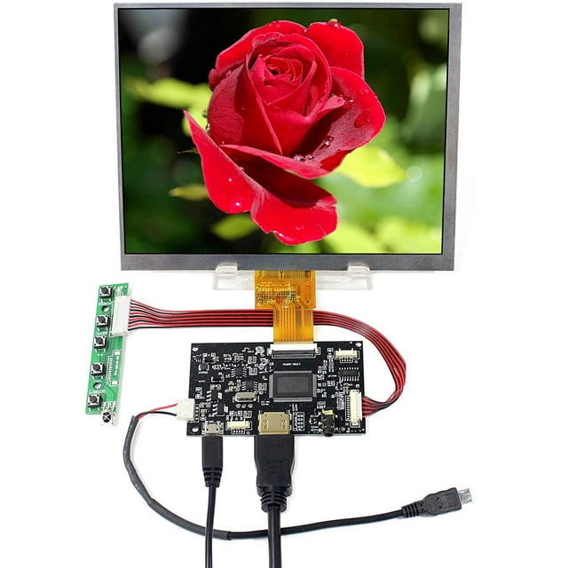 VSDISPLAY 8 1024X768 IPS LcD 8 inch HJ080IA-01E with HD-MI controller Board
