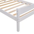 thumbnail image 6 of Twin Size Wood Platform Bed with Headboard and Wooden Slat Support, 6 of 7