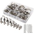 thumbnail image 1 of 60pcs Adjustable Stainless Steel Hose Clamp American Type Hose Clamp, 1 of 1