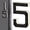 "5", variant on 2026 New Solar House Numbers for Outside,Light Up Address Numbers for House,No Drill Adhesive or Screw Mount,IP65 Waterproof LED Illuminated Modern Address Sign,Dusk to Dawn ("5",4.8x6.7 inch)