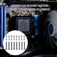thumbnail image 4 of SIEYIO 8Pcs PC Computer Case Cooling Fan Screws Self Tapping Screw Fan Mount Screws, 4 of 8