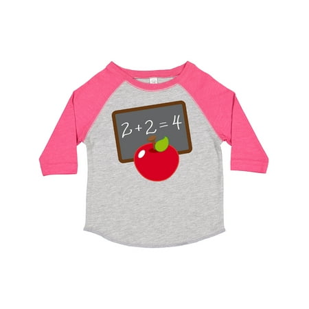 

Inktastic Chalkboard and Apple School Gift Toddler Boy or Toddler Girl T-Shirt