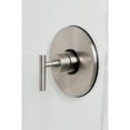 thumbnail image 3 of Kingston Brass KB6338CMLSO Manhattan Single-Handle Pressure Balanced Shower Faucet, Brushed Nickel, 3 of 7