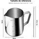 thumbnail image 2 of Jarra para Espumar Leche Espresso, Jarra para Espumar Leche de Acero Inoxidable, Taza de Jarra de Leche con Latte Art Pen/Barista Pen para Máquina de Café Espresso, Espumador de leche, Arte con Leche, 2 of 4