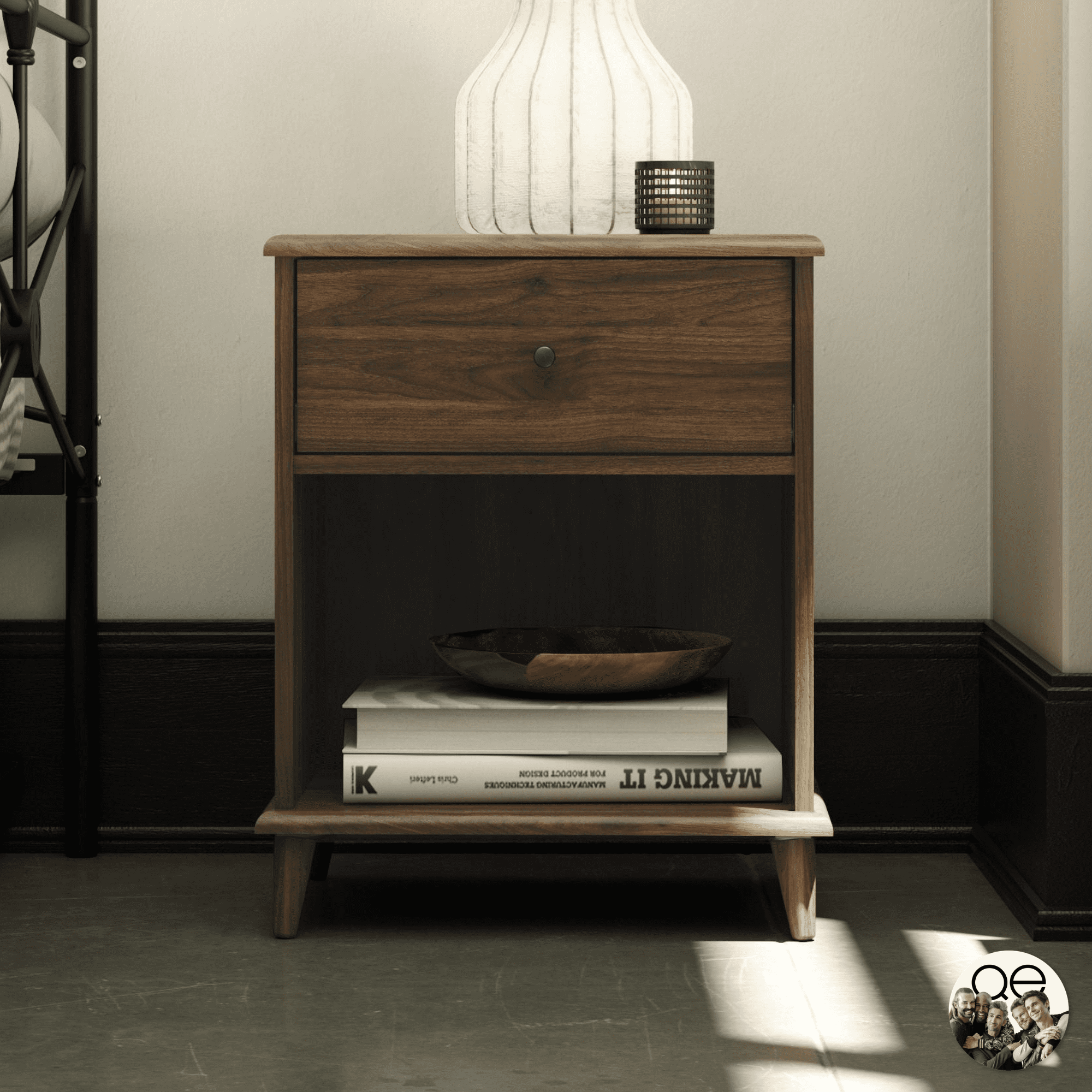 room essentials modern nightstand assembly instructions