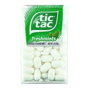 Tic Tac Mints, Freshmints Singles, 1 oz (Pack of 4)