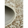 thumbnail image 5 of Feizy Belfort Transitional Medallion, Ivory/Brown, 8' x 10' Area Rug Easy Care Stain Resistant Water Resistant Vintage Damask Design Carpet for Living Dining Bed Room, 5 of 6