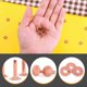 thumbnail image 4 of 100 Sets Copper Rivets and Burrs Washers Leather Copper Rivet Fastener for Wallets Collars Leather, 4 of 5