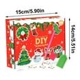 thumbnail image 2 of POINTERTECK Christmas Blind Box Set Diy Cartoon  Painting Keychain Pendant For Children‘S Gift, 2 of 9