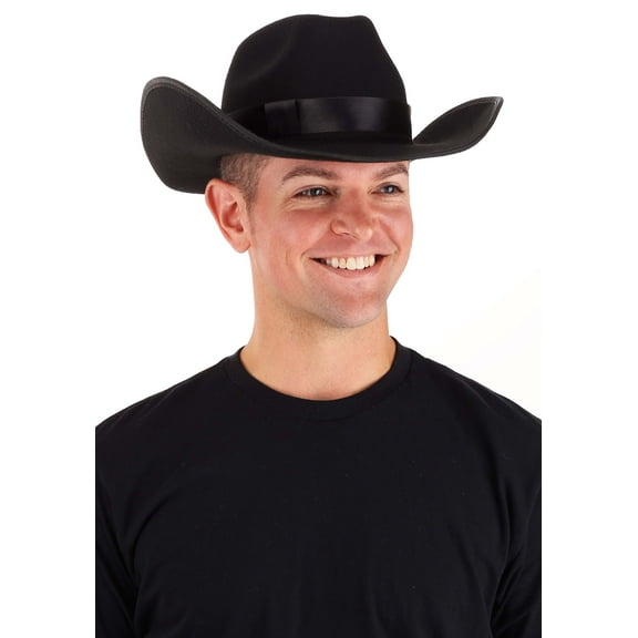 Western Cowboy Hat - Black
