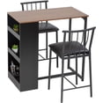 thumbnail image 1 of Dining Table Set Kitchen Table and Chairs Dining Room Table Set for Small SpacesDining Table for 2 Modern Home Furniture Rectangular, 1 of 7