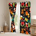 thumbnail image 3 of Feelyou Santa Claus Blackout Curtains Set of 2 (52x84 Each) for Teen, Vintage Xmas Gifts Window Curtains, Merry Christmas Curtains and Drapes, Window Curtains Home Decor, 3 of 6