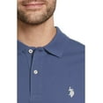 thumbnail image 3 of U.S. Polo Assn. Mens Solid Pique Polo With Small Pony, Oceana Blue, Small, 3 of 3