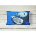 thumbnail image 2 of Carolines Treasures MW1095PW1216 Oysters Seafood Four   Canvas Fabric Decorative Pillow 12H x16W multicolor, 2 of 3