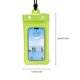 thumbnail image 3 of Eigraketly Estuche para teléfono Impermeable Deportes acuáticos Natación Bajo el agua Teléfono celular Protector de bolsa seca con cordón Estuche de Deportes acuáticos Verde Eigraketly OD024598-04, 3 of 6