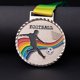 thumbnail image 4 of Sywqhk Medallas de juego de fútbol Medalla conmemorativa del premio al ganador del deporte de fútbol (plata) Sywqhk Alta Calidad, 4 of 7