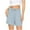 Light Blue, variant on TAGOLD Womens Summer Summer Shorts Pants,Women's Summer Fashion Casual Elastic Waist Solid Bandage Pocket Short Pant
