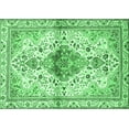 thumbnail image 1 of Ahgly Company Indoor Rectangle Persian Emerald Green Traditional Area Rugs, 2' x 5', 1 of 4