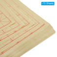 thumbnail image 3 of Unique Bargains Maobian Xuan Paper with 5' Grid, Half Raw Ripe Xuan, 26'x16'(Light Yellow), 70Pack, 3 of 6