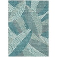 thumbnail image 2 of Addison Rugs Chantille Indoor/Outdoor Transitional Floral Teal Washable Rectangle Rug, 10' x 14', 2 of 6