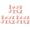 thumbnail image 1 of 24 figuras de cerdito en miniatura, micropaisajes, estatuas de cerdito., 1 of 8