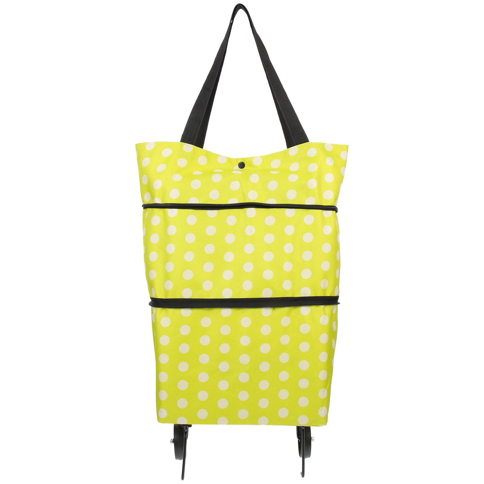 Foldable Shopping Bag Supermarket Grocery Wheel Bag Multipurpose Reusable Grocery Bag